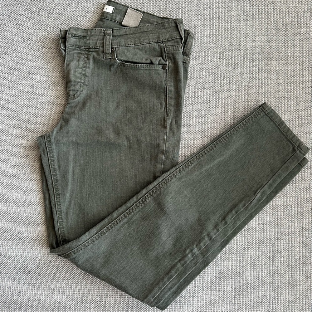Eunina Olive Skinny Jeans
